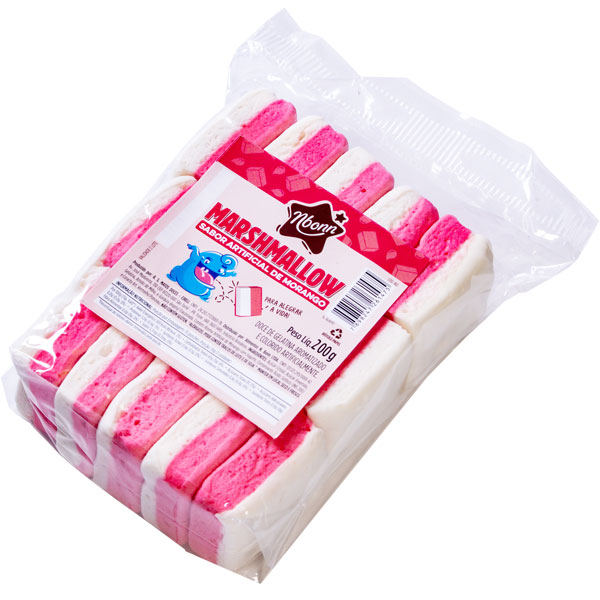 marshimallow-morango-com-15-uni Marshmallow Morango - 15 Unidades - Imagem 1