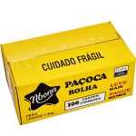 Paçoca Rolha com Cobertura 1,4kg - 100 Unidades
