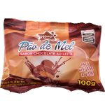 Pão de Mel com Cobertura de Chocolate ao Leite 100g