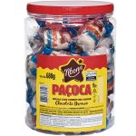 Paçoca Rolha com Cobertura Sabor Chocolate Branco - 40 Unidades