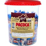 Paçoca Rolha com Cobertura Sabor Chocolate Branco - 60 Unidades