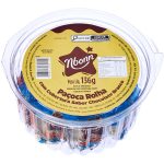 Paçoca Rolha com Cobertura Sabor Chocolate Branco - 8 Unidades